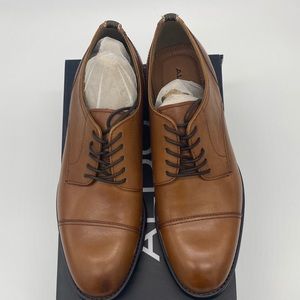 Men's Cognac  ALDO Seltimo Cap Toe Lace Up Oxfords